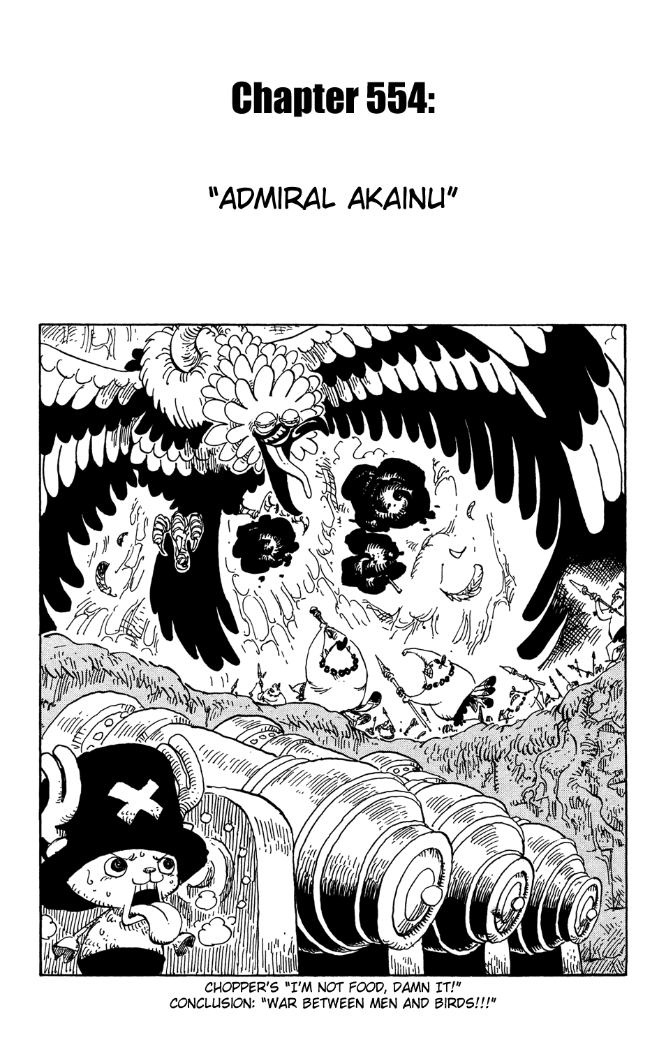 One Piece, Chapter 554 image 1